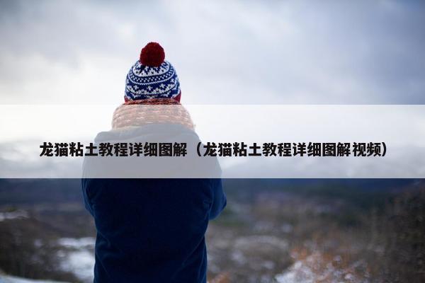 龙猫粘土教程详细图解（龙猫粘土教程详细图解视频）