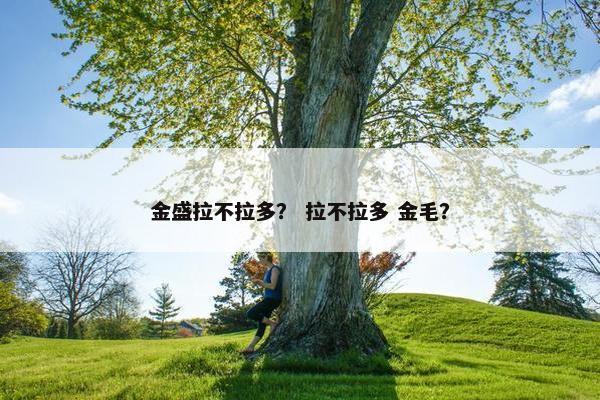 金盛拉不拉多？ 拉不拉多 金毛？