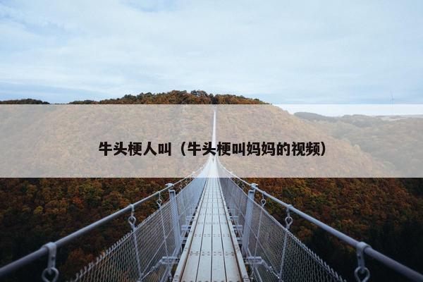 牛头梗人叫（牛头梗叫妈妈的视频）
