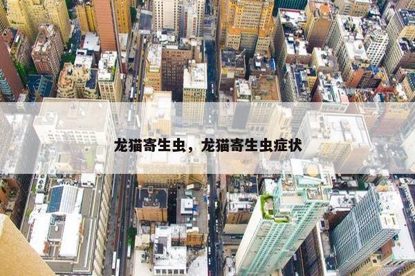 龙猫寄生虫，龙猫寄生虫症状