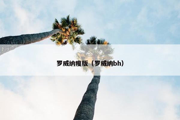 罗威纳瘦版（罗威纳bh）