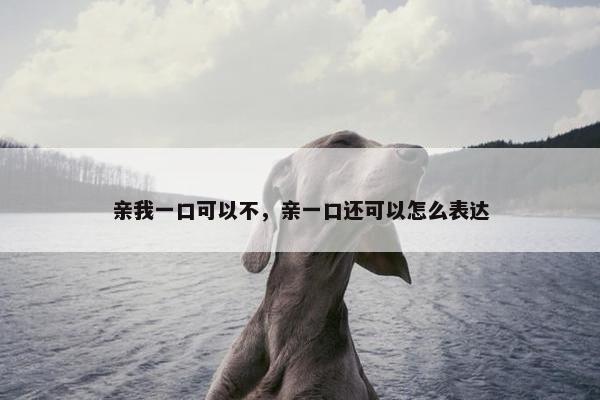 亲我一口可以不，亲一口还可以怎么表达
