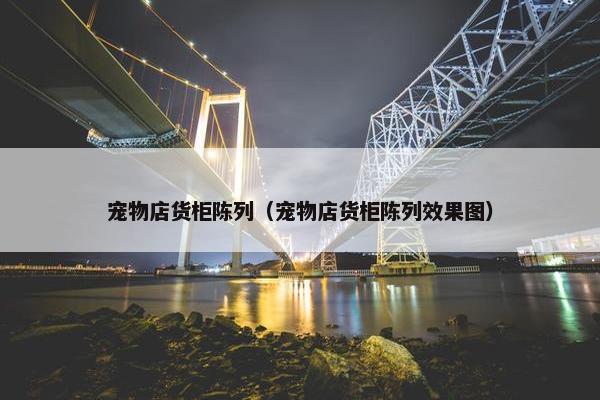 宠物店货柜陈列（宠物店货柜陈列效果图）