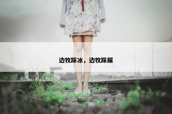边牧踩冰，边牧踩屎