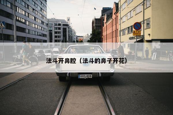 法斗开鼻腔（法斗的鼻子开花）