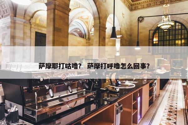 萨摩耶打咕噜？ 萨摩打呼噜怎么回事？