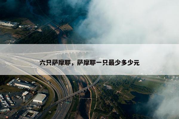 六只萨摩耶，萨摩耶一只最少多少元