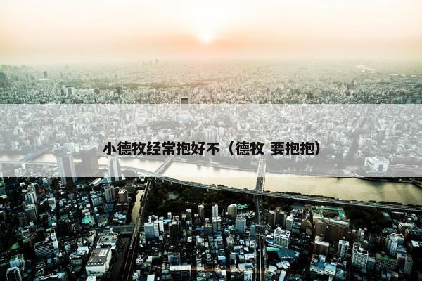 小德牧经常抱好不（德牧 要抱抱）