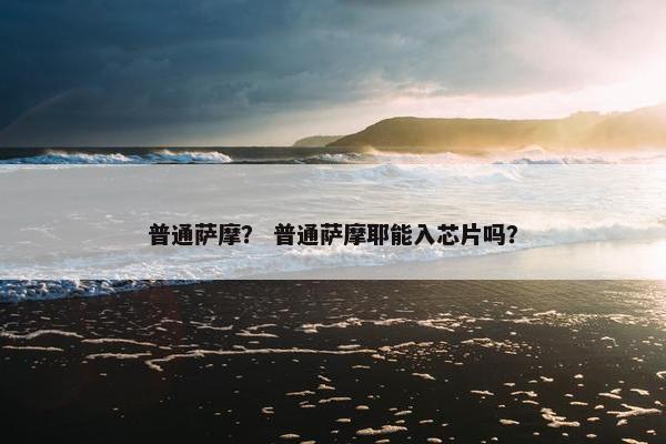 普通萨摩？ 普通萨摩耶能入芯片吗？