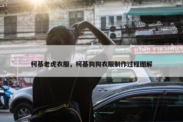 柯基老虎衣服，柯基狗狗衣服制作过程图解