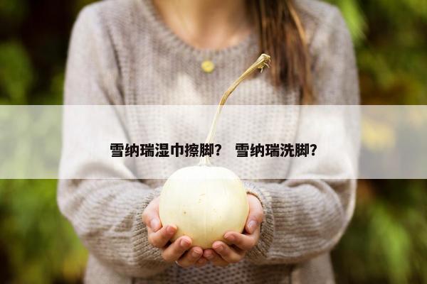 雪纳瑞湿巾擦脚？ 雪纳瑞洗脚？