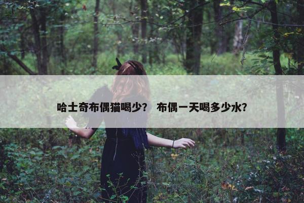 哈士奇布偶猫喝少？ 布偶一天喝多少水？