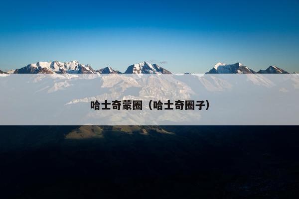 哈士奇蒙圈（哈士奇圈子）