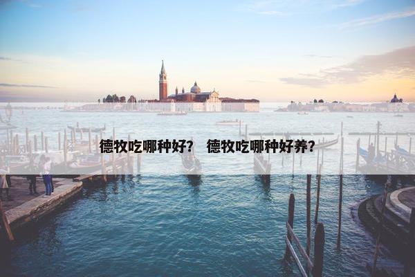 德牧吃哪种好？ 德牧吃哪种好养？