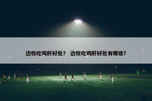 边牧吃鸡肝好处？ 边牧吃鸡肝好处有哪些？