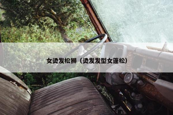 女烫发松狮（烫发发型女蓬松）