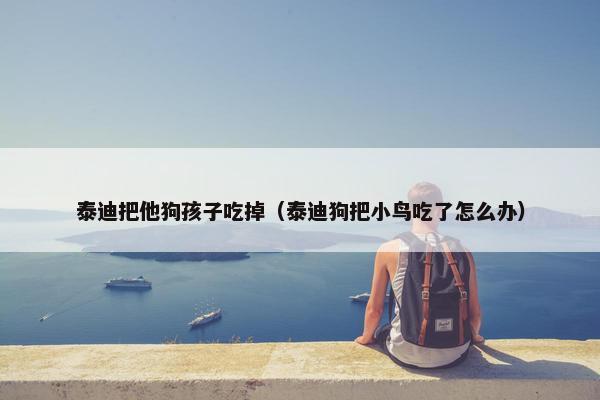 泰迪把他狗孩子吃掉（泰迪狗把小鸟吃了怎么办）