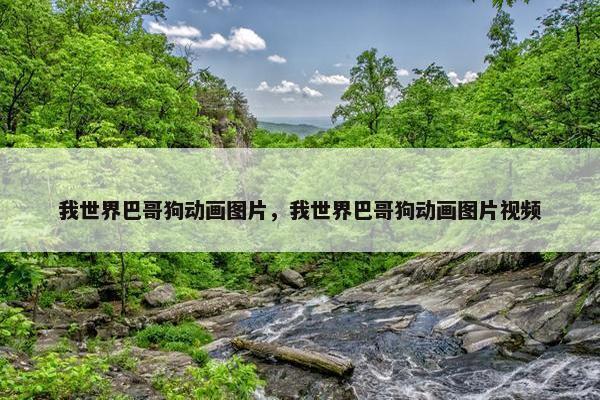 我世界巴哥狗动画图片，我世界巴哥狗动画图片视频