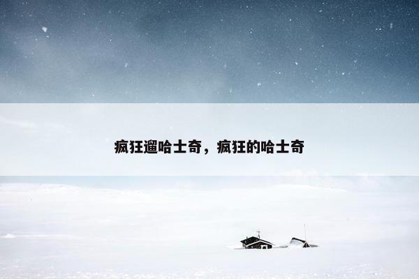 疯狂遛哈士奇,疯狂的哈士奇 疯狂遛哈士奇,疯狂的哈士奇