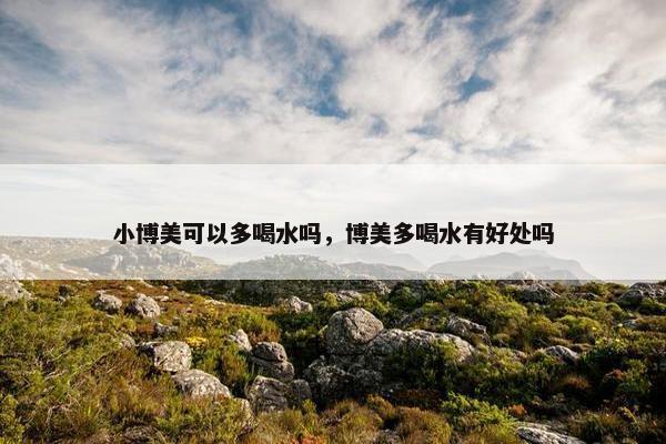 小博美可以多喝水吗,博美多喝水有好处吗 小博美可以多喝水吗,博美多喝水有好处吗