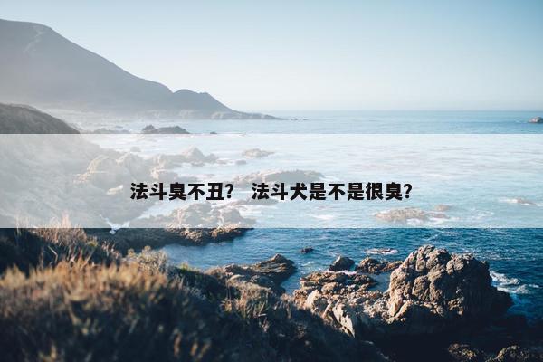 法斗臭不丑? 法斗犬是不是很臭? 法斗臭不丑? 法斗犬是不是很臭?