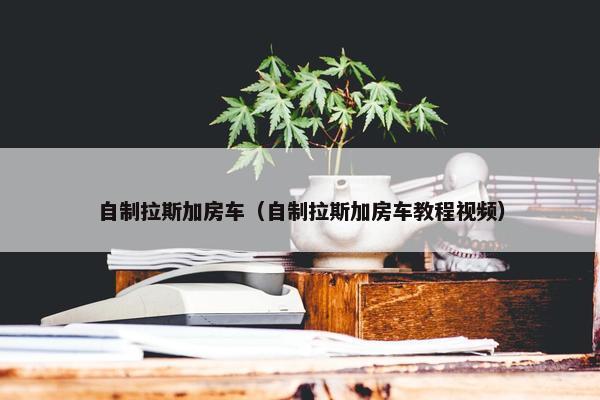 自制拉斯加房车（自制拉斯加房车教程视频）