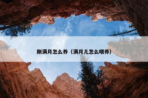 刚满月怎么养（满月儿怎么喂养）