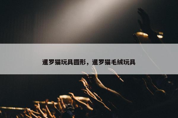暹罗猫玩具圆形，暹罗猫毛绒玩具