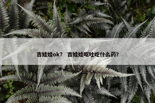 吉娃娃ok？ 吉娃娃呕吐吃什么药？