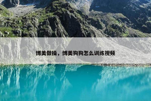 博美做操，博美狗狗怎么训练视频