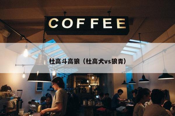 杜高斗高狼（杜高犬vs狼青）