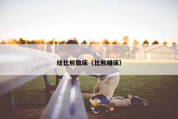 给比熊做床（比熊睡床）