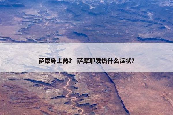 萨摩身上热？ 萨摩耶发热什么症状？