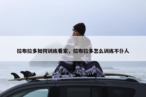 拉布拉多如何训练看家，拉布拉多怎么训练不仆人
