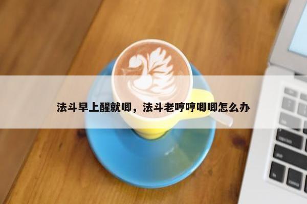 法斗早上醒就唧，法斗老哼哼唧唧怎么办