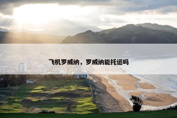 飞机罗威纳，罗威纳能托运吗